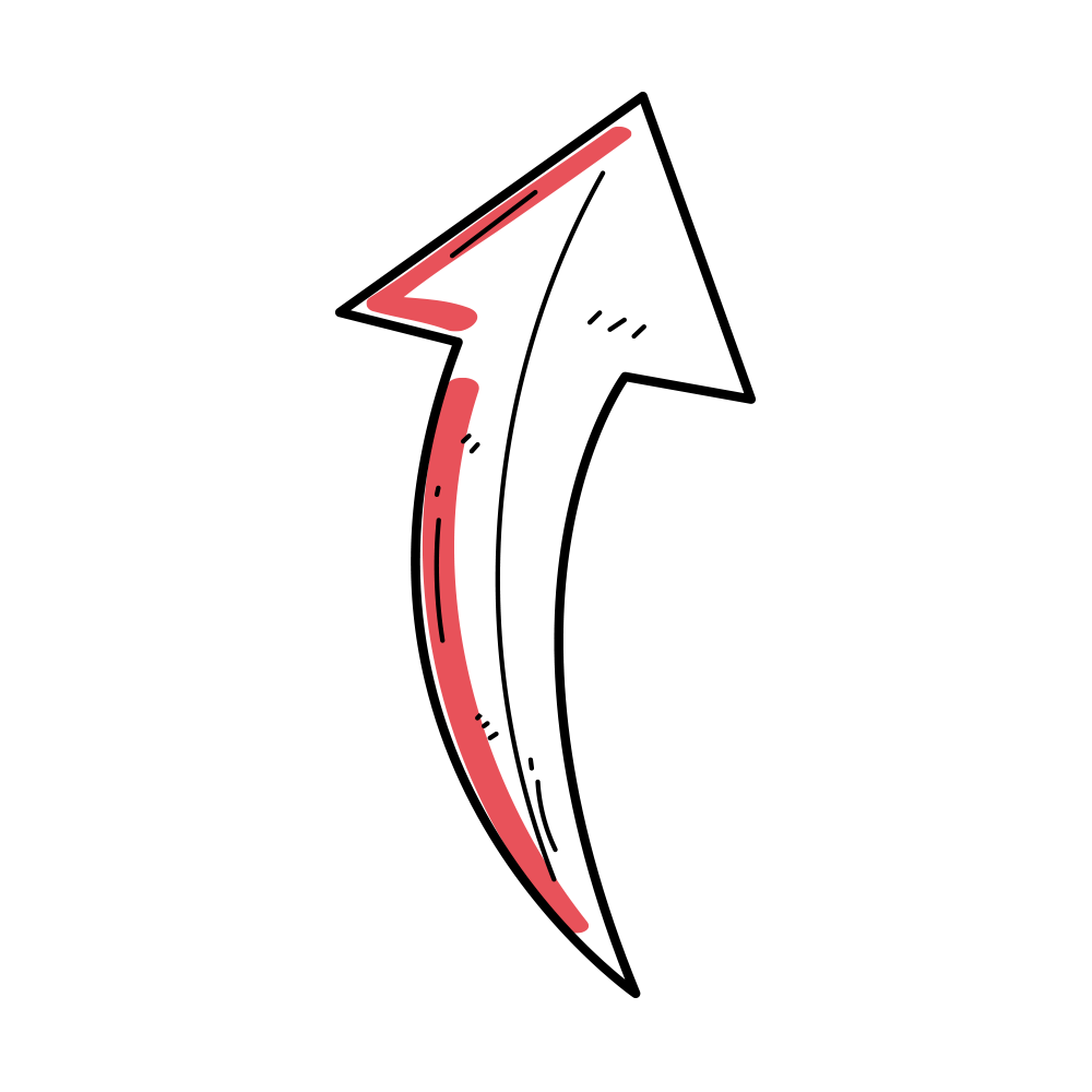 Icon illustrating an arrow as part of the recycling process at Wang On Fibres
