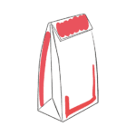 Food packaging icon Food packaging icon for HACCP certified polywoven bags by Wang On Fibres